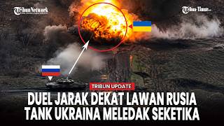 Download lagu Detik-detik Duel Tank Jarak Dekat Rusia vs Ukraina mp3