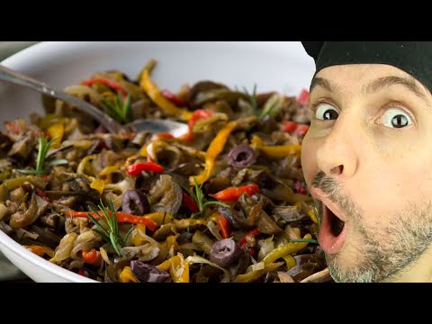 CAPONATA (ANTEPASTO) DE BERINJELA | SUPER FÁCIL E RÁPIDO