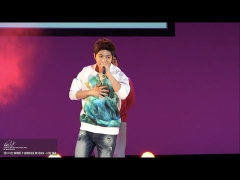 141122 INFINITE F SHOWCASE in Osaka 2nd '恋のサイン' 명수 FOCUS