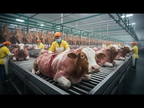 Inside the Cowhide Leather Factory: How a 500kg Raw Hide Becomes a Luxury Jacket (Complete Process)