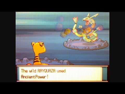 Pokemon Soul Silver Walkthrough Part 114:Catching Rayquaza!