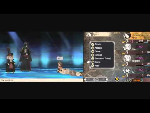 [Bravely Default] Khint & Chairman Profiteur - Hard - Solo Agnés