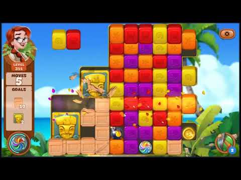 Lost Island Blast Adventure Level 311 - NO BOOSTERS 🏝️ | SKILLGAMING ✔️