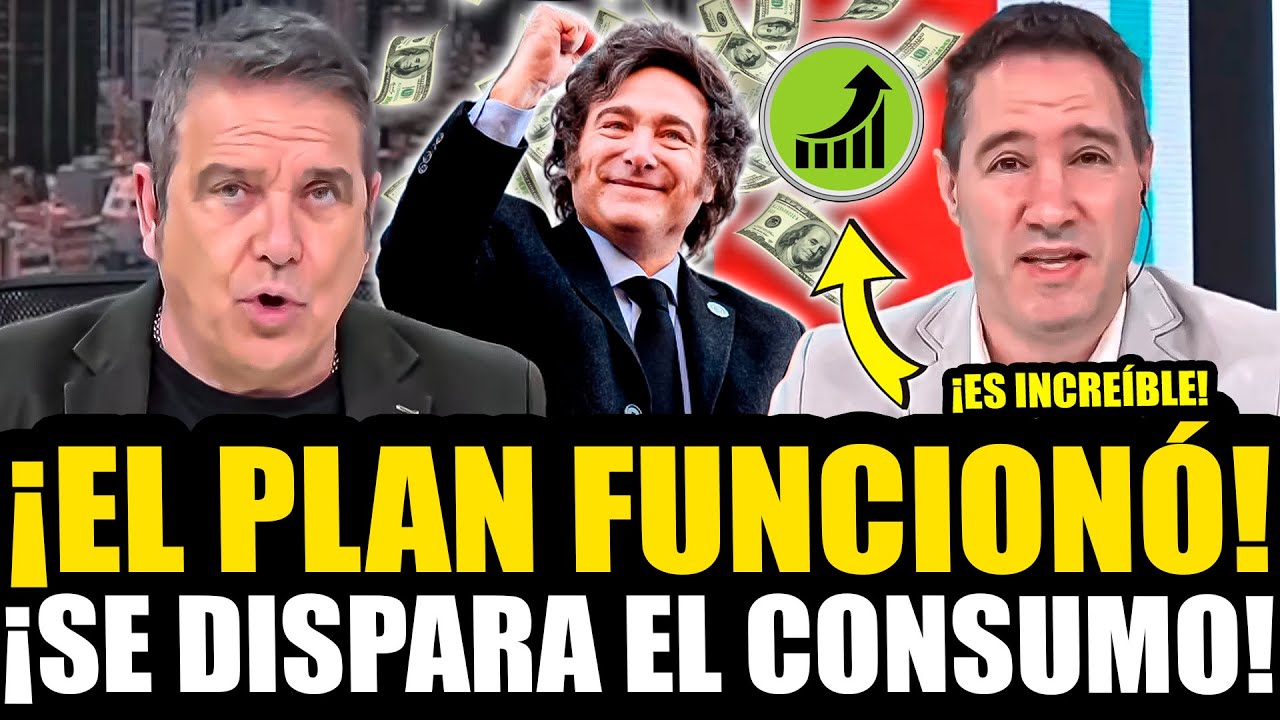 ¡DI PACE REVELÓ QUE EL PLAN DE MILEI FUNCIONÓ Y EL CONSUMO SE DISPARA EN LA ARGENTINA!