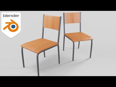 How to make a basic Chair in Blender (Tutorial)