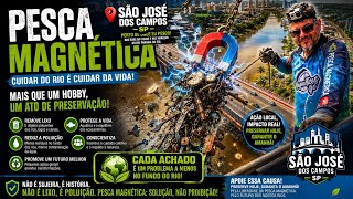 🫵IMPORTÂNCIA da PESCA MAGNÉTICA para o meio AMBIENTE 🌍🧲
