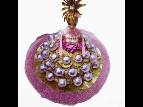 Valentine's Chocolate Bouquet Doll Chocolate Bouquet...