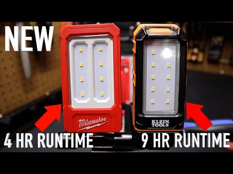 Milwaukee Task Light vs Klein Work Light - Pipeline 2013R