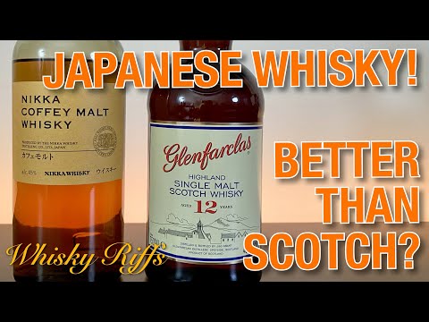 Nikka Coffey Malt Japanese Whisky vs Glenfarclas 12 Highland Scotch | Whisky Tasting/Review
