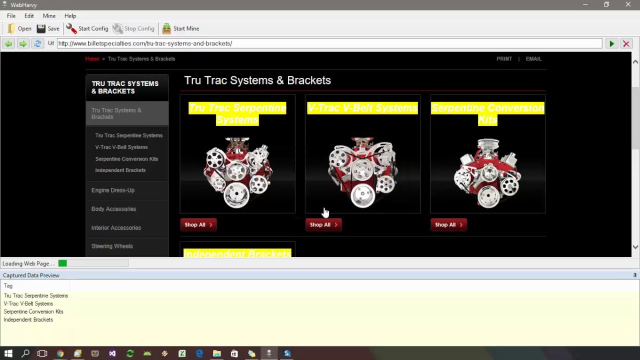 [Part 3] WebHarvy Tutorial : Category Scraping