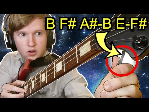 BASS Solo In CELESTIAL TUNING - YouTube