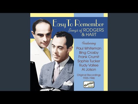 Garrick Gaieties: Garrick Gaities 1925: Manhattan (introducing "Sentimental Me")