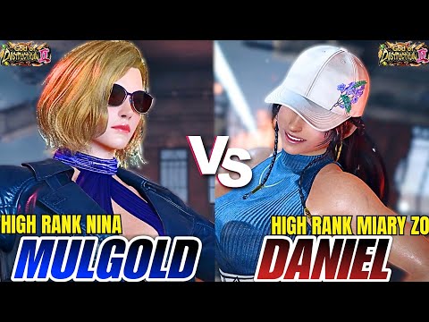 Tekken 8 - Mulgold (Nina) vs Danielmado (Miary Zo) | High Level Ranked Matches