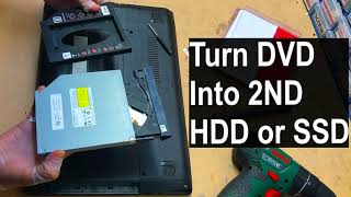 HDD + SSD: Replacing Your DVD/Optical Drive With a