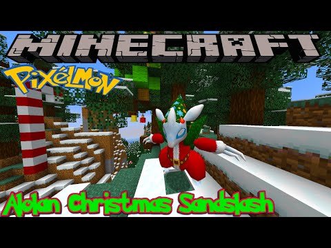 HOW TO FIND ALOLAN CHRISTMAS SANDSLASH IN PIXELMON REFORGED - MINECRAFT GUIDE - VERSION 9.1.0