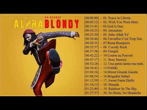 Alpha Blondy Greatest Hits - Alpha Blondy Top 20 Best Songs Full Playlist 2018