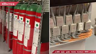 IG-55 FIRE EXTINGUISHING SYSTEM FOR DATA CENTER