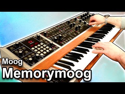 MOOG MEMORYMOOG - FM Bells  & Envelopes | Ambient Soundscape 【SYNTH DEMO】
