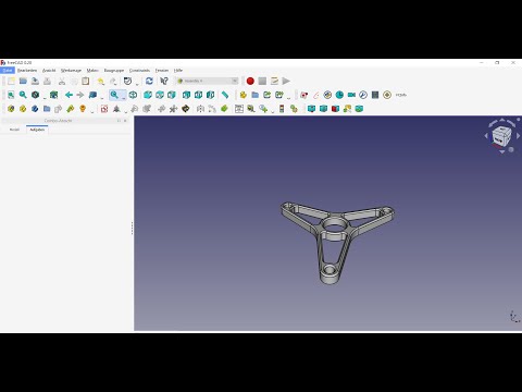 FreeCAD 0.20 Fidget Spinner
