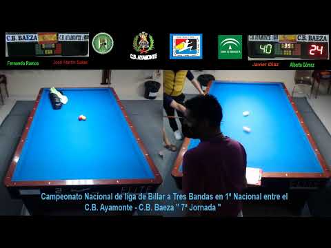 1ª División Nacional entre el C.B. Ayamonte - C.B. Baeza