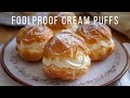 Easy Cream Puffs With Simple Ingredients No Fancy Tools Needed
