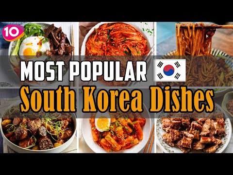 Top 10 Most Popular Foods in South Korea 🍜 You Must Try Korean Street Foods and Traditional Dishes!