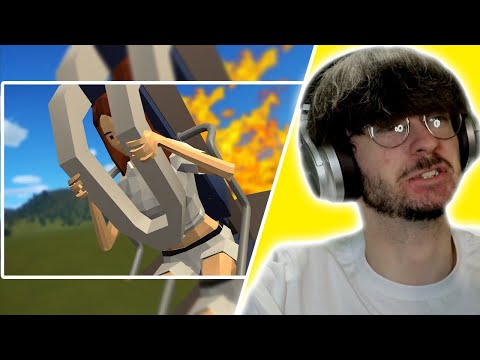 Dax Reacts to Lets Game It Out I Made a Theme Park Where Every Ride Is Life Ruining - Indoorlands