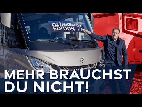 Das perfekte Wohnmobil? Hymer B-Klasse Master Line I 780 Freistaat-Liner unter der Lupe!