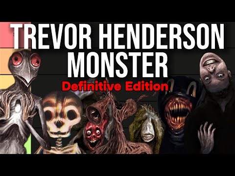 The Definitive Trevor Henderson Monster Tier List