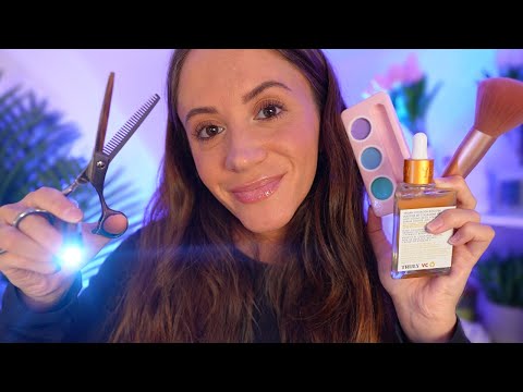 6 ASMR Roleplays In 60 Minutes (layered sounds, personal attention, pampering)