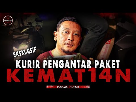 TONTON SAMPAI HABIS!!! INI CERITA PALING HOROR DIDUNIA KURIR ASLI BIKIN GELENG-GELENG!!!