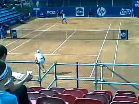 Andreas Haider-Maurer Forehand Winner (def. Henri Laaksonen 63 57 76(2)) Poznan Open 2013