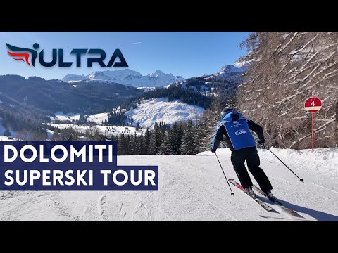DOLOMITI SUPERSKI TOUR '24 ep. 4 - Col Alt Slope, Corvara, Alta Badia - ICARUS ULTRA