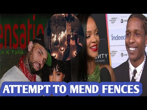 Asap Rocky and Rihanna Olive Branch: A dinner party to Mend Fences with Chris Brown and Tyla