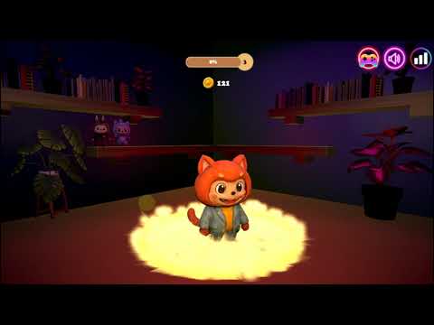 Labubu Clicker: Toy Shelf 3D