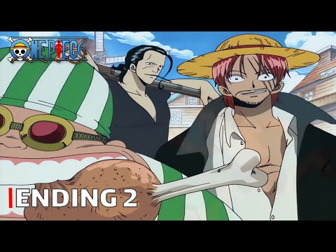 One Piece - Ending 2 | "RUN! RUN! RUN!" | UHD Creditless + Subtitles