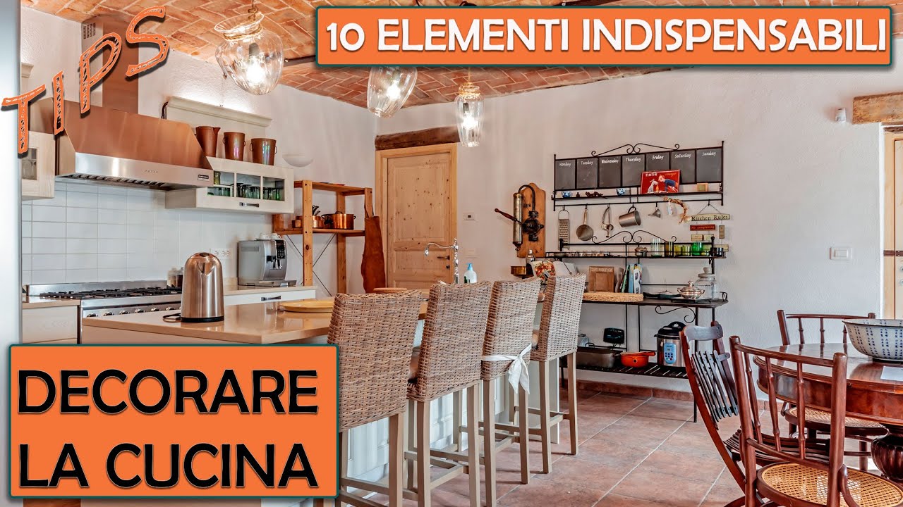 INTERIOR DESIGN - Decorare la cucina: 10 elementi importanti per farlo al meglio!