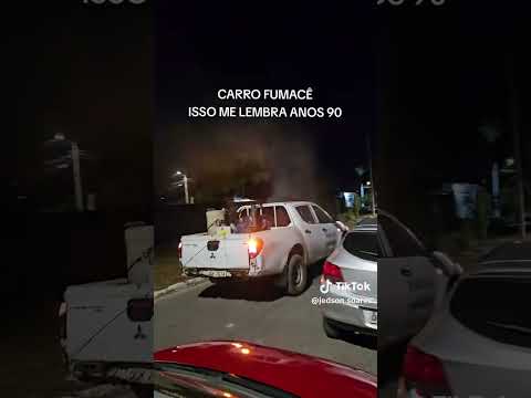carro do fumacê combate à dengue Mossoró