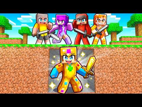 HUNTERS vs CUSTOM ARMOR SPEEDRUNNER in Minecraft!