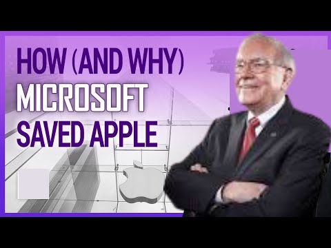 why Microsoft  saved Apple ? 🤯