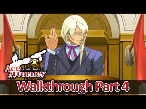 Apollo Justice: Ace Attorney 3DS Walkthrough Part 4 (HQ) No Commentary
