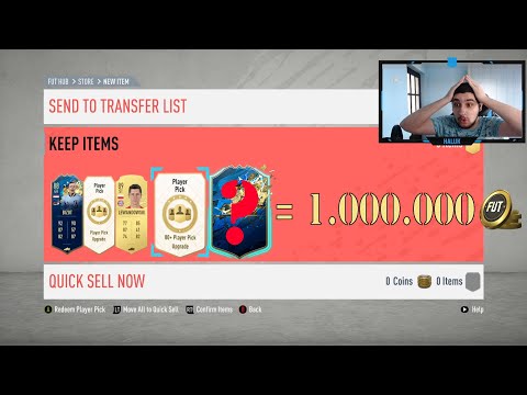 SUPER JUCATOR DE 1 MILION DE COINS PRINS LA 80+ PLAYER PICK! ACESTA ESTE CEL MAI PROFITABIL SBC!