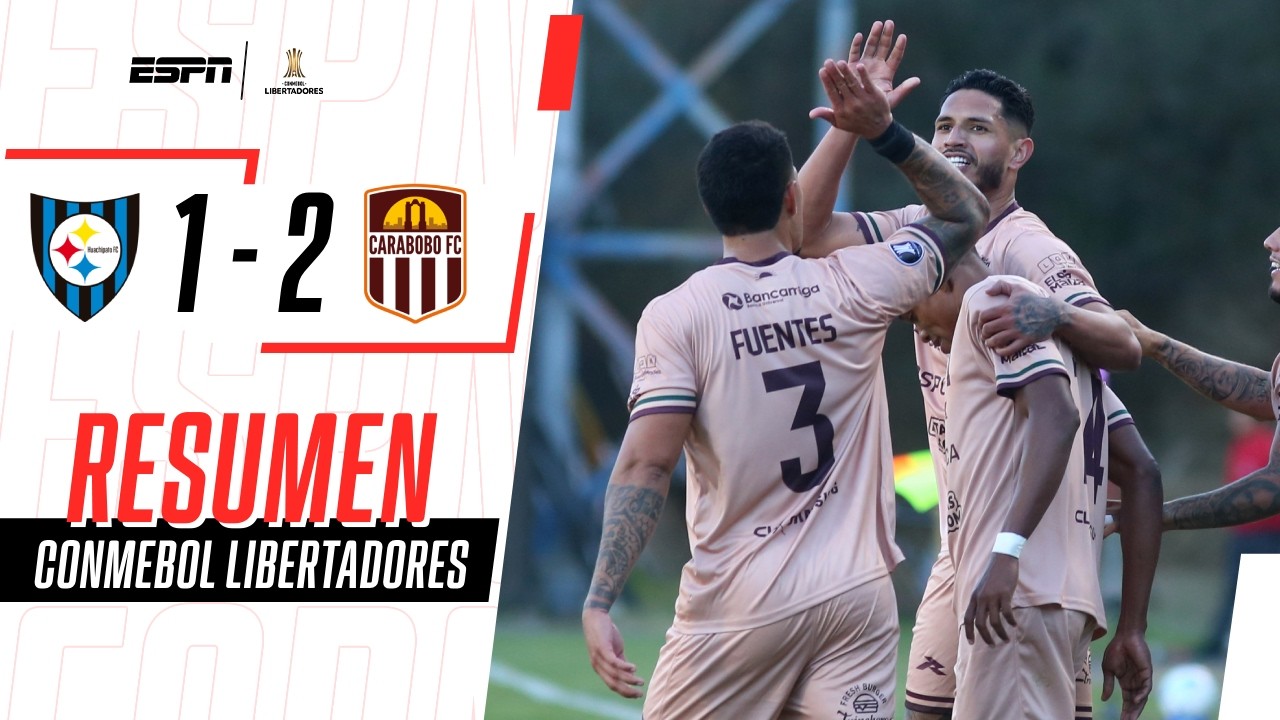 EL GRANATE GANÓ EN CHILE Y AVANZÓ A FASE 3 DE LA LIBERTADORES | Huachipato 1-2 Carabobo | RESUMEN