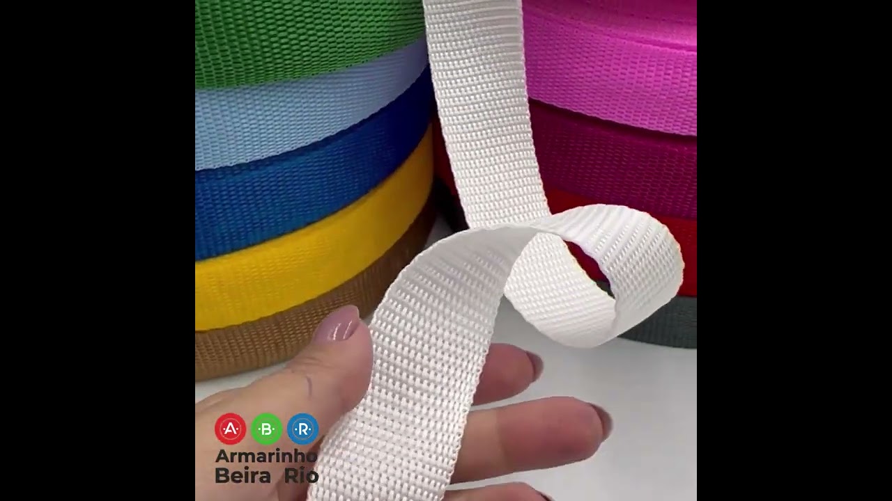 Watch Now Cadarço/Alça para Bolsa Poliéster 30mm (3cm) - Rolo com 50 mts Cadarço/Alça para Bolsa Poliéster 30mm (3cm) - Rolo com 50 mts