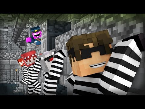 Minecraft Mini-Game: COPS N ROBBERS! (RED...WTH ARE YOU DOING?) /w Facecam