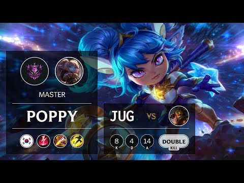 Poppy Jungle vs Jarvan IV - KR Master Patch 10.2