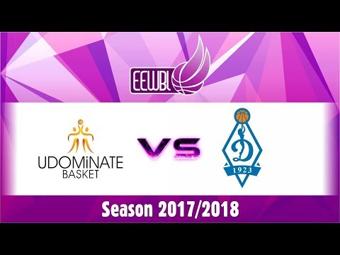 Udominate Basket vs Dynamo Moscow - EEWBL 30.09.17. Riga