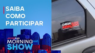 Jovem Pan segue com a campanha ‘Chega! Eu Já Fui Assaltado’