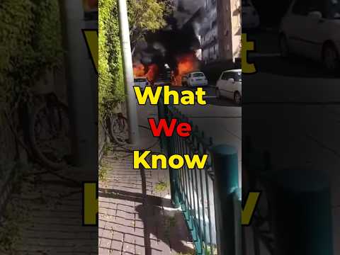 Iranian Cluster Bomb Hits Central Israel | Fires Erupt in Petah Tikva & Bnei Brak