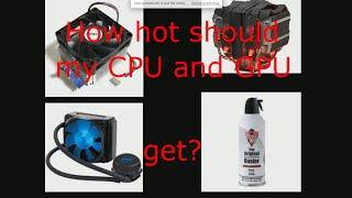 How hot should my CPU and GPU get?